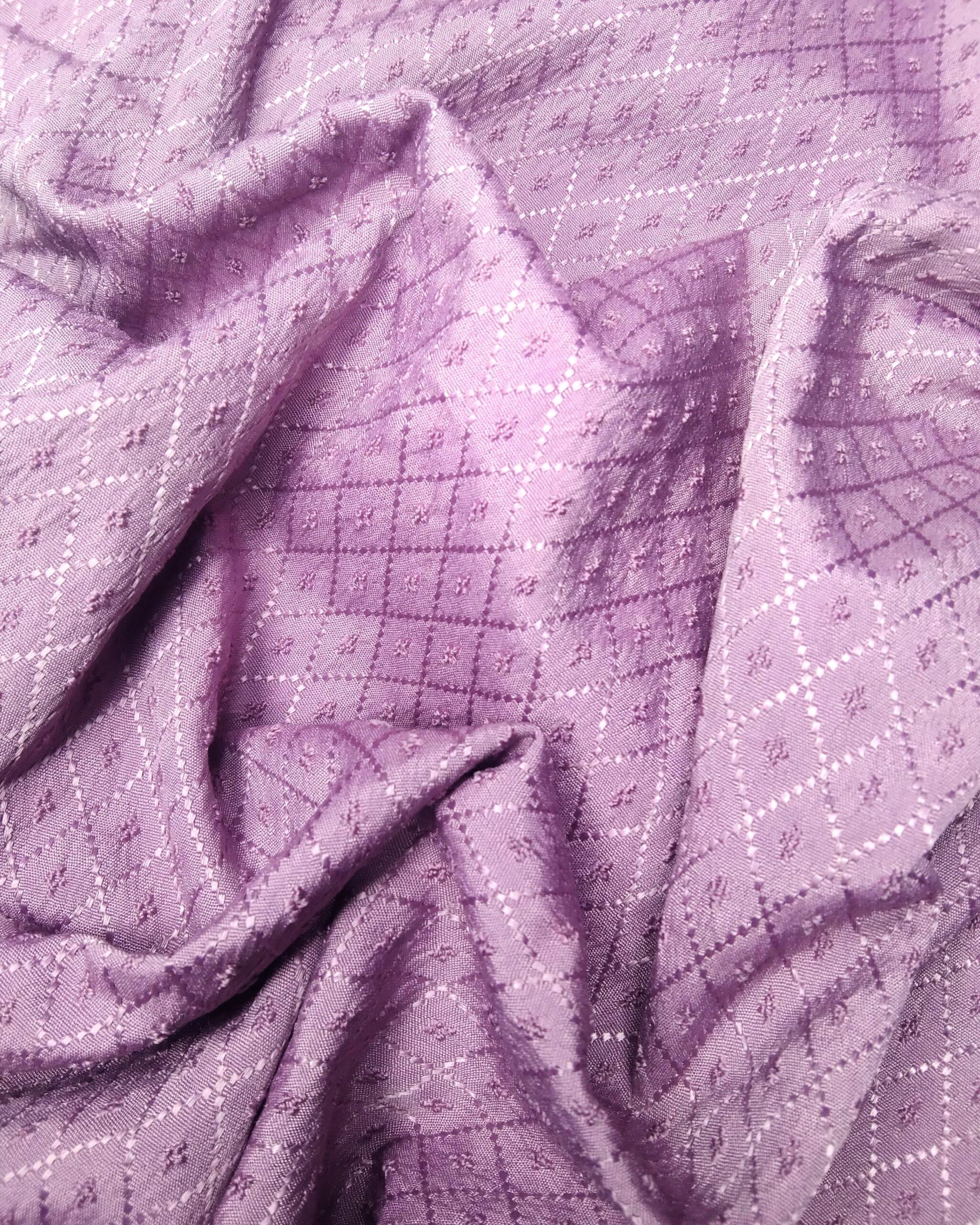 Exclusive Rose Color Premium Katan Fabric Punjabi for Men