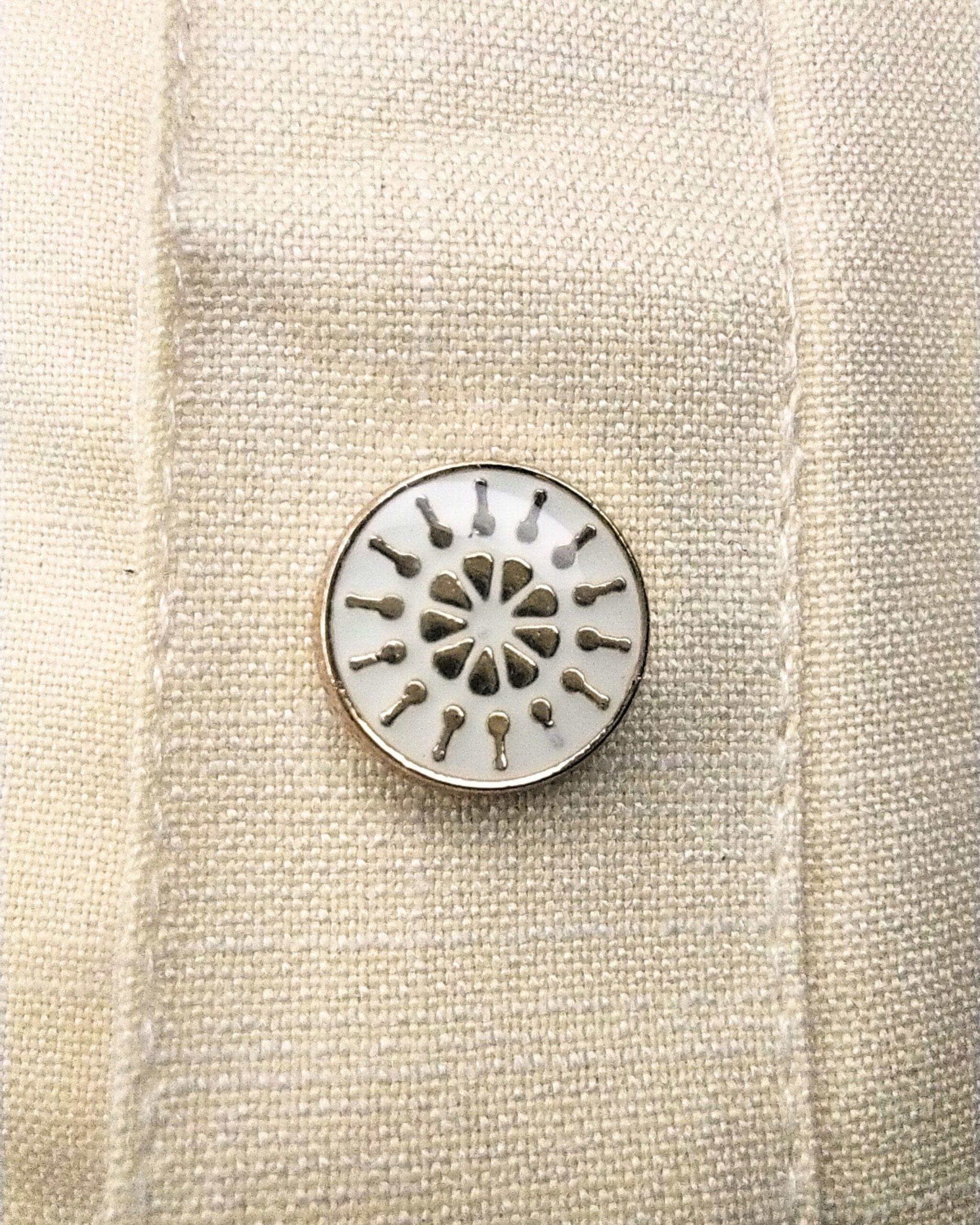 Chomok Fabric Milk White Punjabi